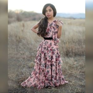 NWT - Joyfolie - Rose Floral Celia Dress